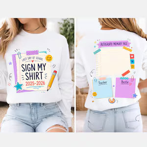 End of Year Autograph Tee
