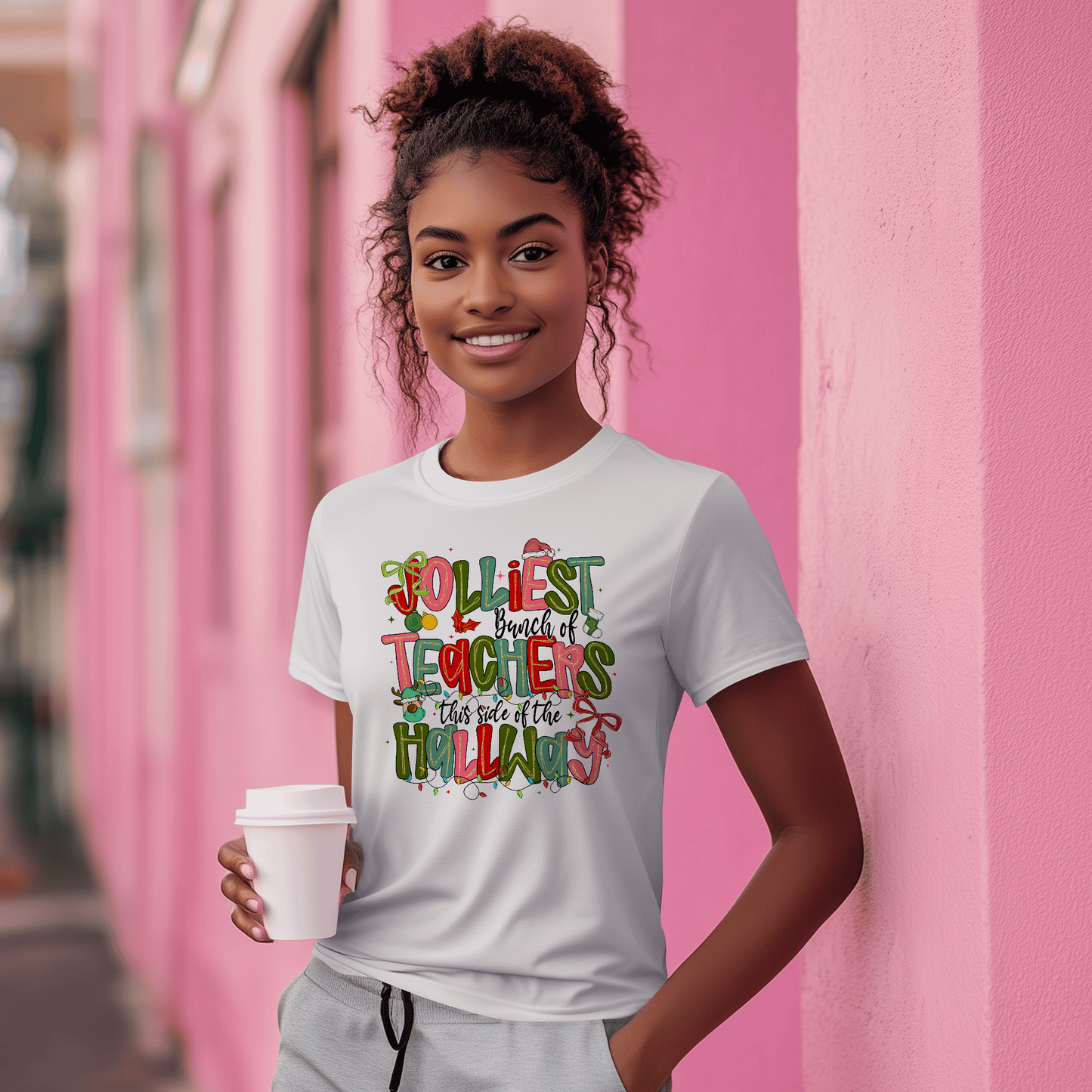 Jolliest Bunch of Teachers this side of the Hallway Tee