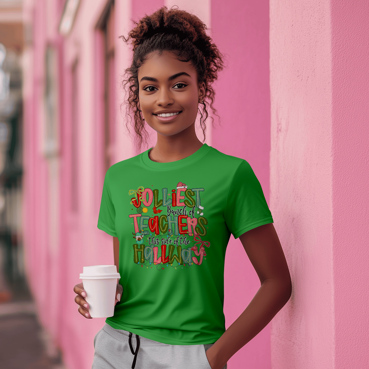 Jolliest Bunch of Teachers this side of the Hallway Tee